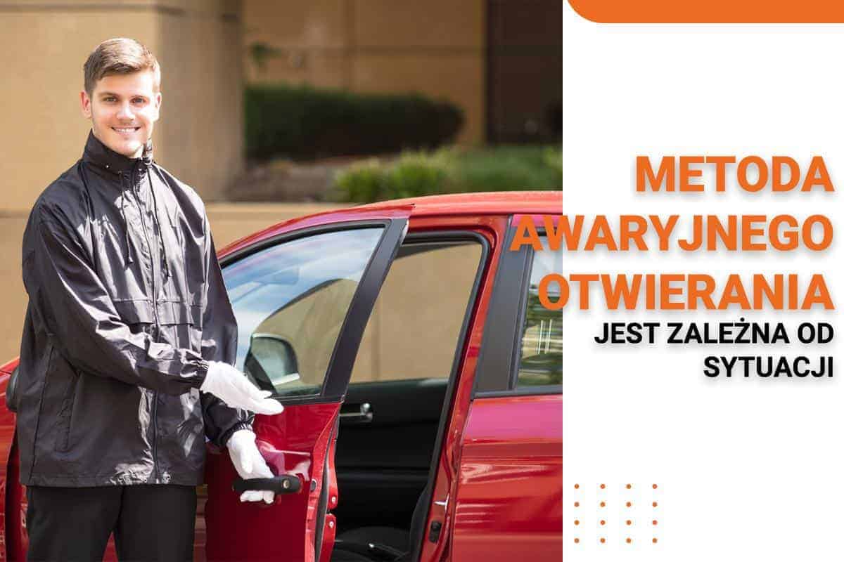 metody otwierania auta