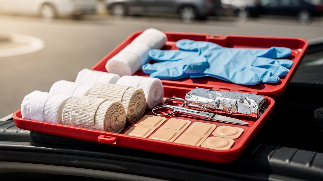 Co powinno być w apteczce samochodowej? Lista i prawo